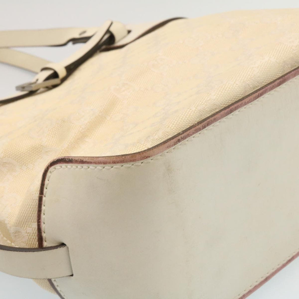 GUCCI GG Canvas Tote Bag Beige  ac193