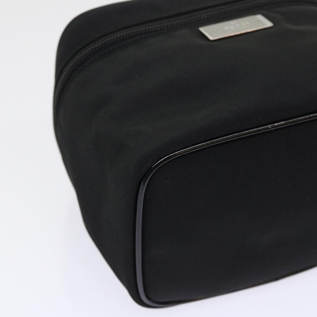 GUCCI Vanity Cosmetic Pouch Nylon Black 0390951 001998  ac2023