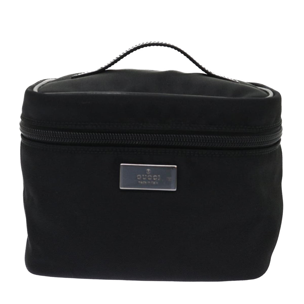 GUCCI Vanity Cosmetic Pouch Nylon Black 0390951 001998  ac2023