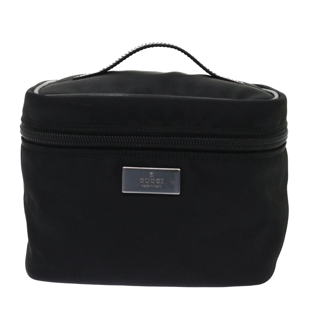 GUCCI Vanity Cosmetic Pouch Nylon Black 0390951 001998  ac2023