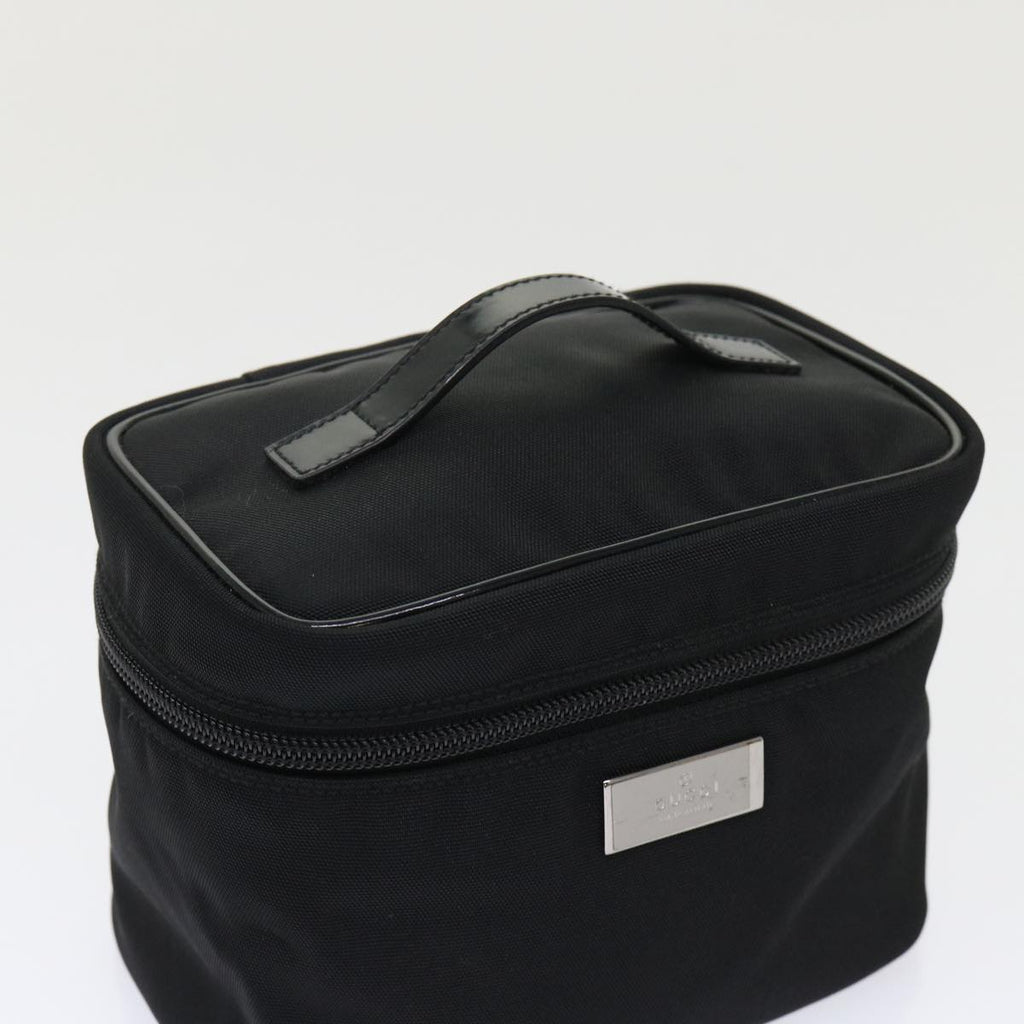 GUCCI Vanity Cosmetic Pouch Nylon Black 0390951 001998  ac2023