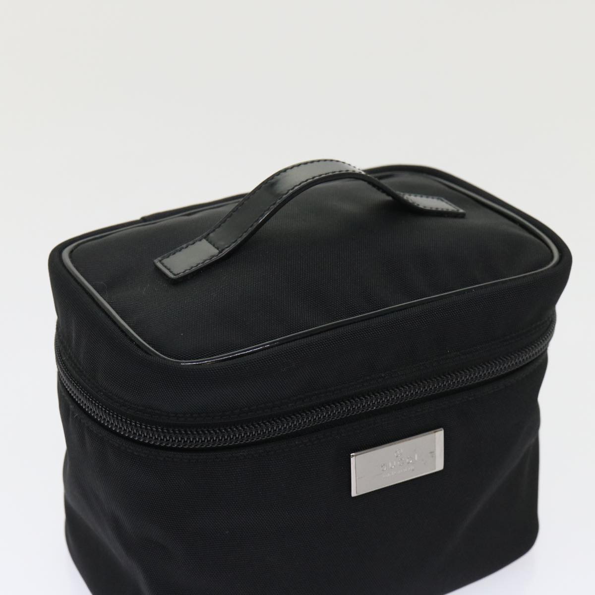 GUCCI Vanity Cosmetic Pouch Nylon Black 0390951 001998  ac2023