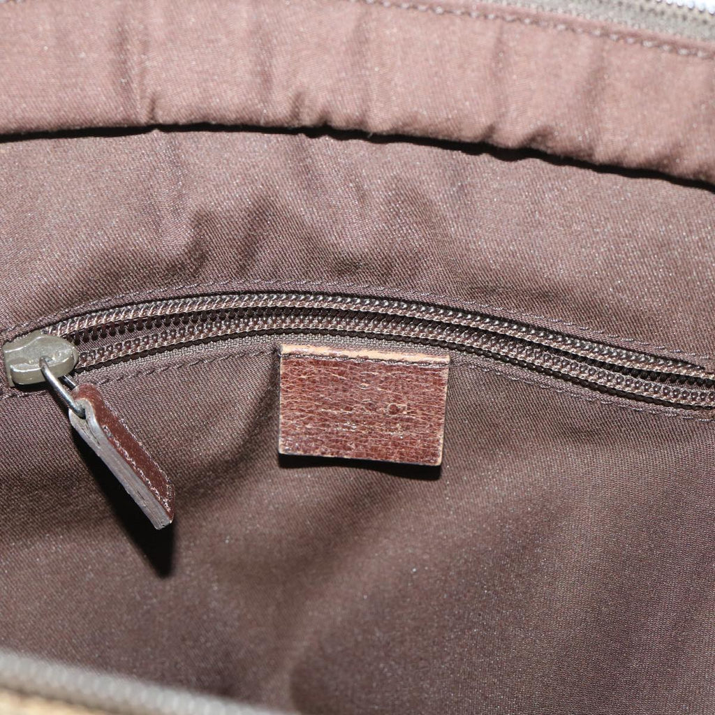GUCCI GG Canvas Web Sherry Line Tote Bag Beige Red Green 131228  ac2026
