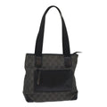 GUCCI GG Canvas Shoulder Bag Leather Black 28893  ac2029
