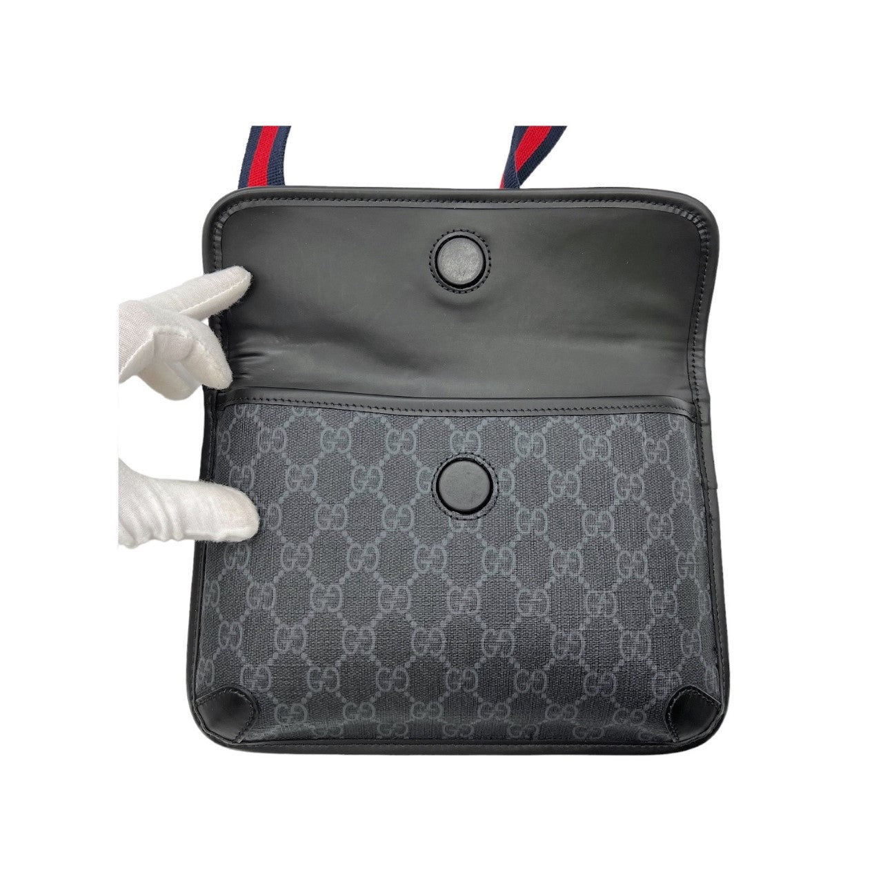 Gucci GG Supreme Web Belt Bag