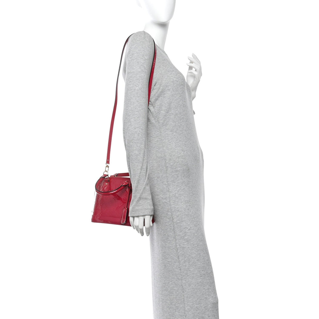 Louis Vuitton Vernis Alma BB Rose Indien