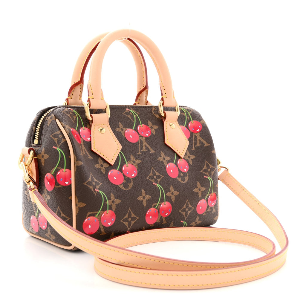Louis Vuitton LV X TM Monogram Cerises Speedy Bandouliere 20