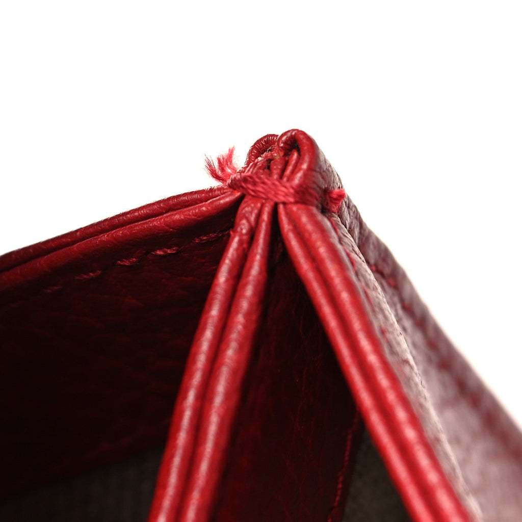 Gucci Dollar Calfskin Small Interlocking G Shoulder Bag Red