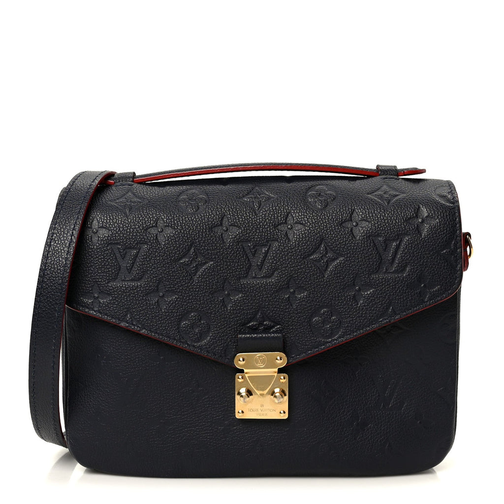 Louis Vuitton Empreinte Pochette Metis Marine Rouge