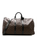 Louis Vuitton Monogram Macassar Keepall Bandouliere 55
