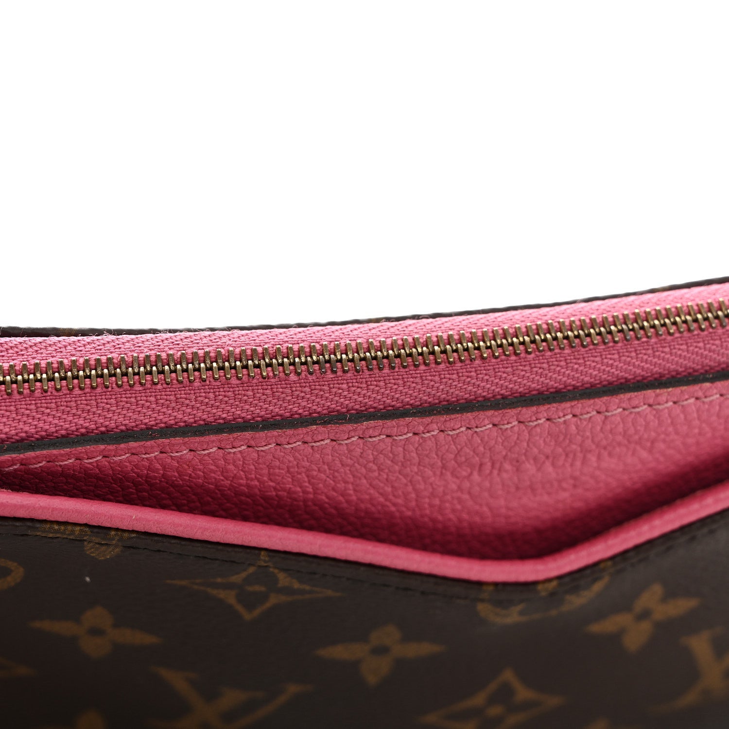 Louis Vuitton Monogram Pallas Clutch Rose Fizzy