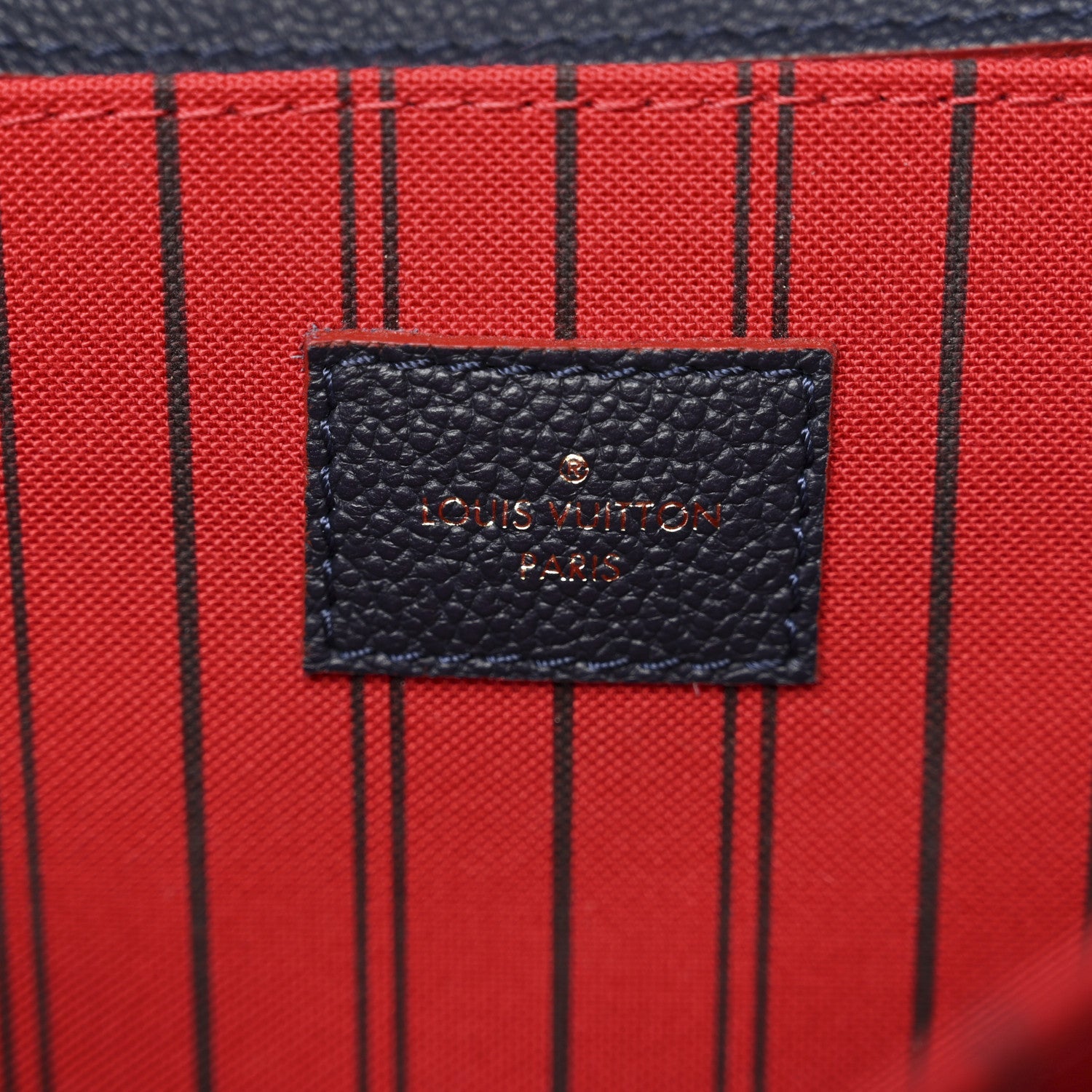 Louis Vuitton Empreinte Pochette Metis Marine Rouge