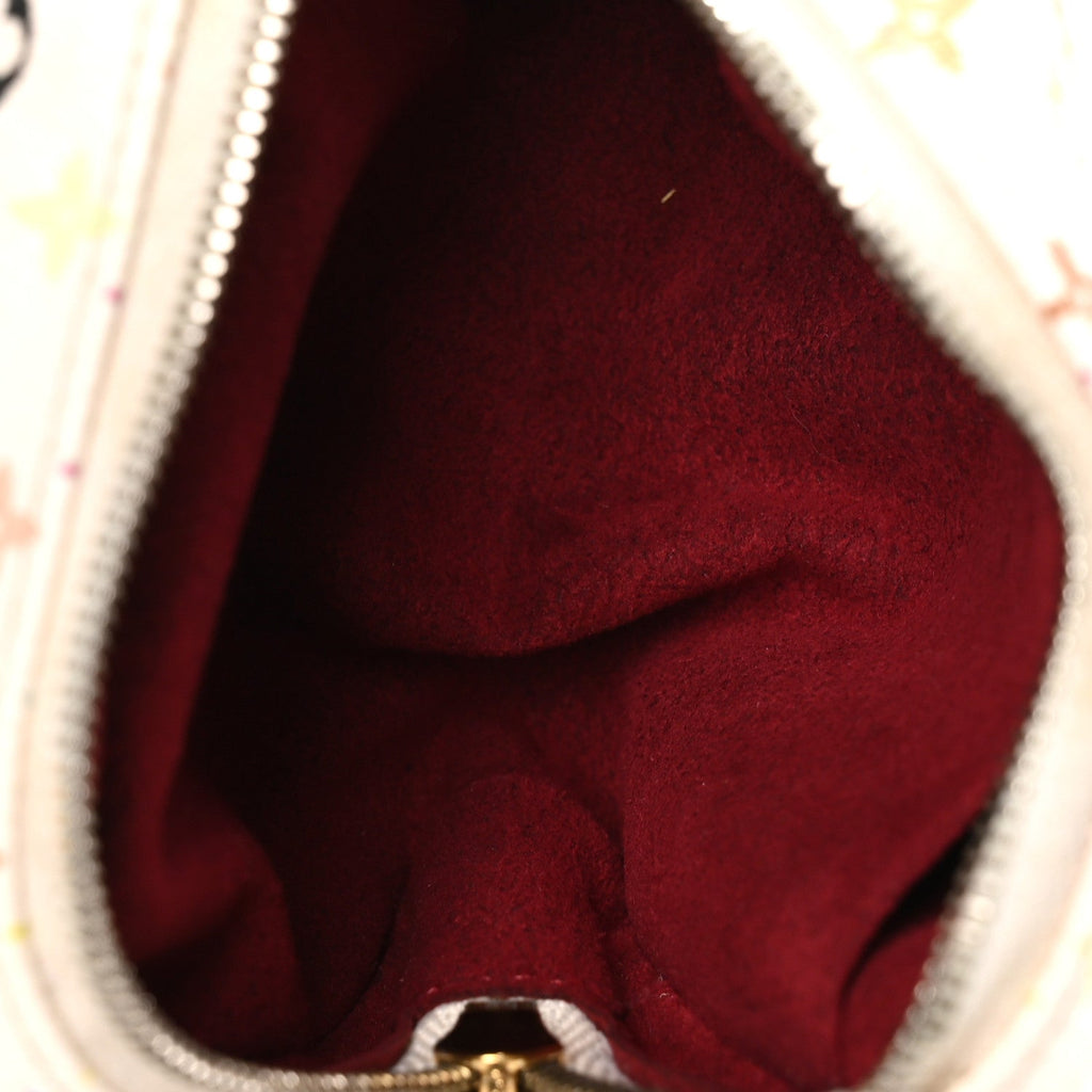 Louis Vuitton Monogram Multicolor Trousse Wapity White