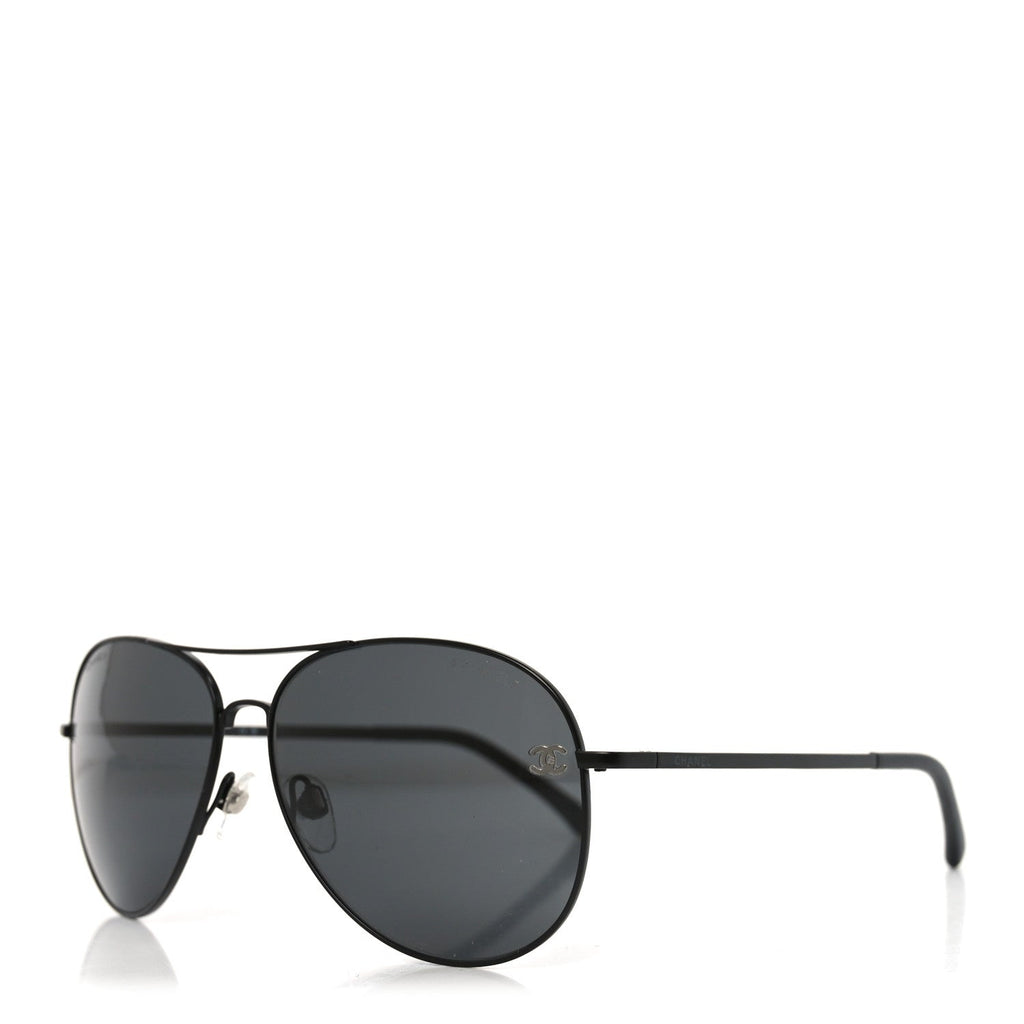 Aviator CC Sunglasses 4189-T-Q Black