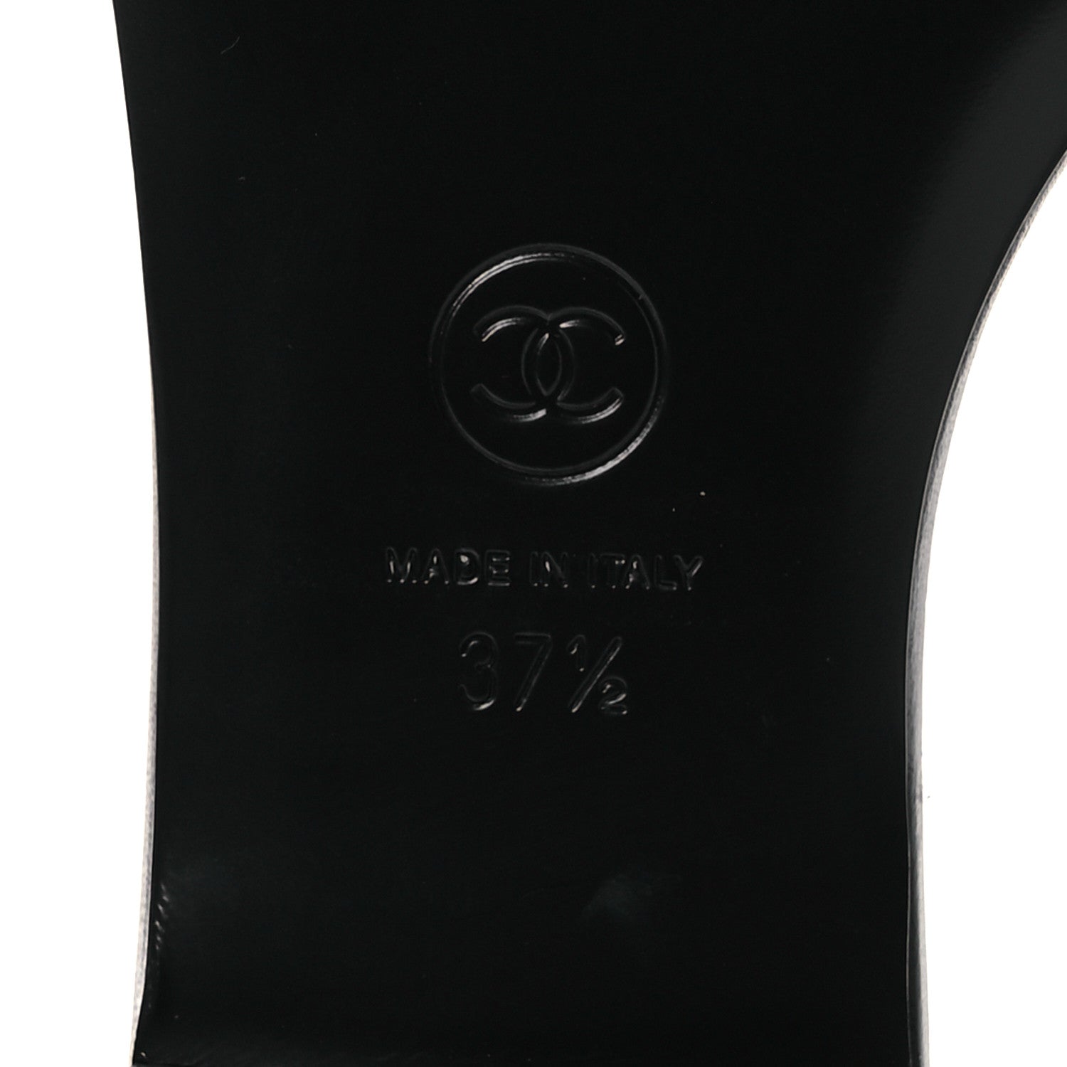 Lambskin Camellia Sandal Mules 37.5 Black