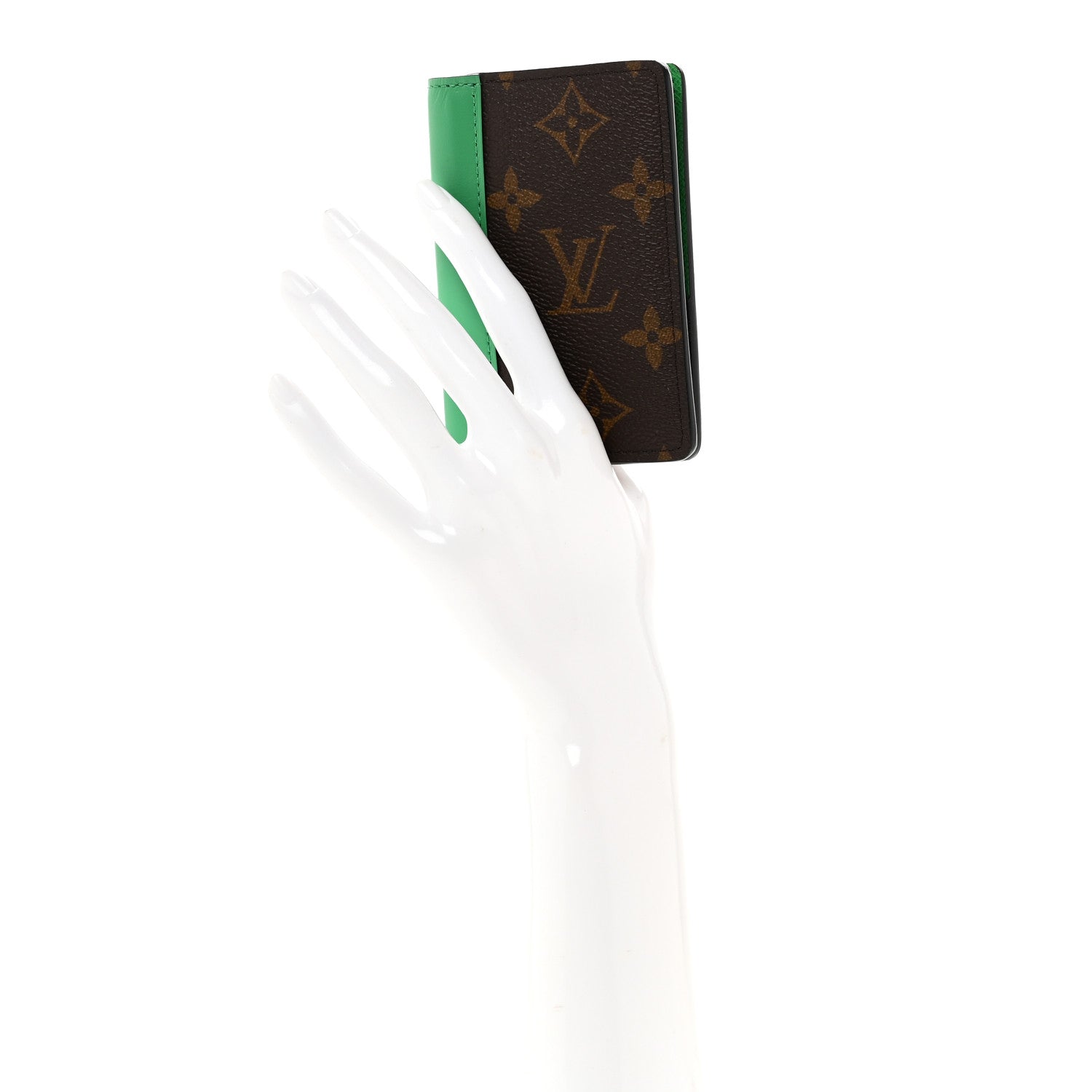 Louis Vuitton Monogram Macassar Pocket Organizer NM Borneo Green