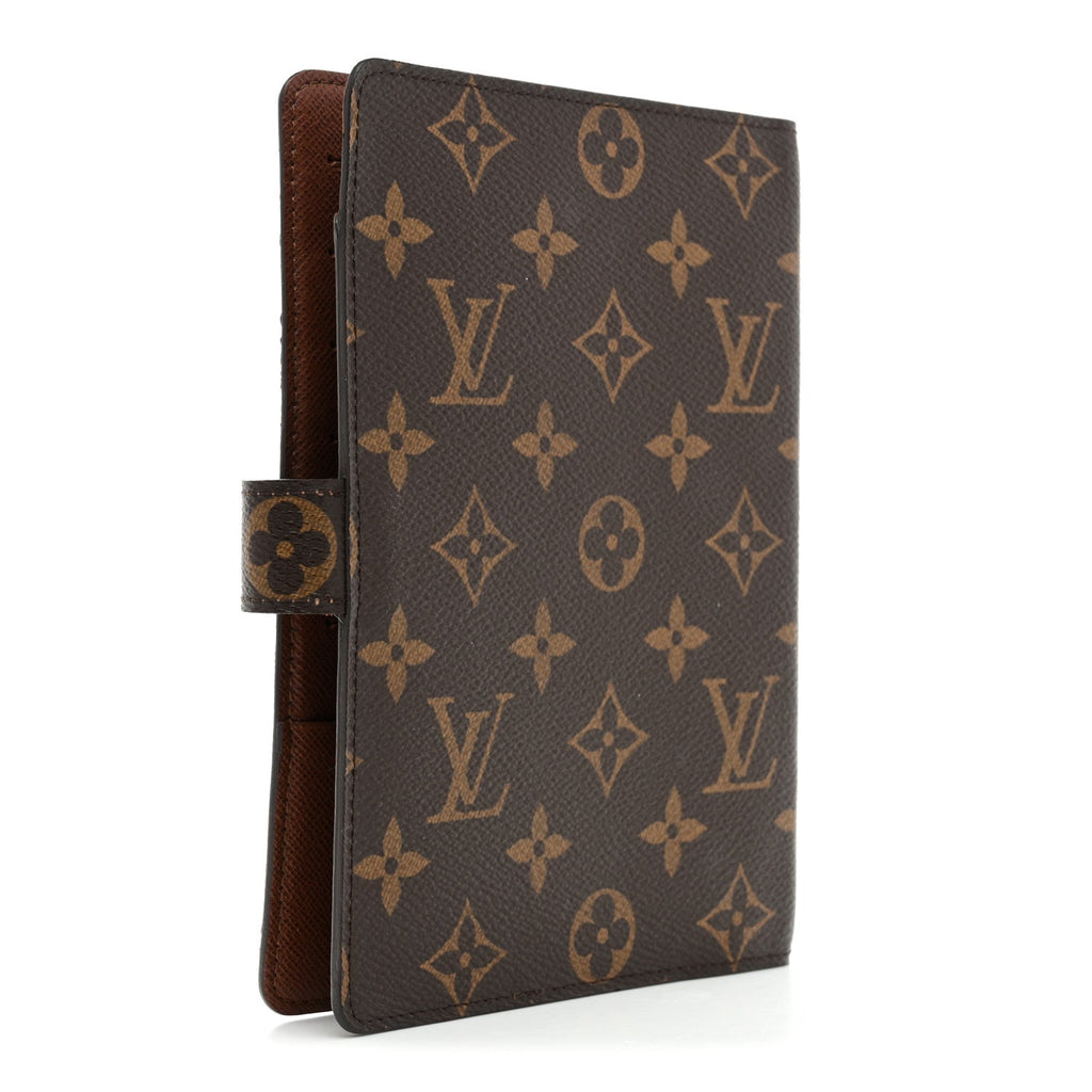 Louis Vuitton Monogram Medium Ring Agenda Cover