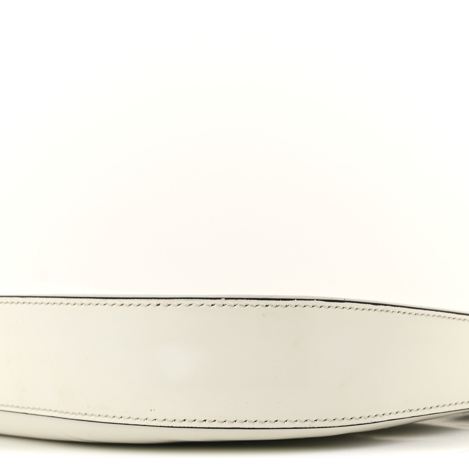 Prada Spazzolato Cleo Adjustable Strap Shoulder Bag White