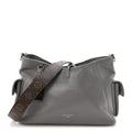 Louis Vuitton Lambskin CarryAll Cargo Vibe PM Trianon Gray