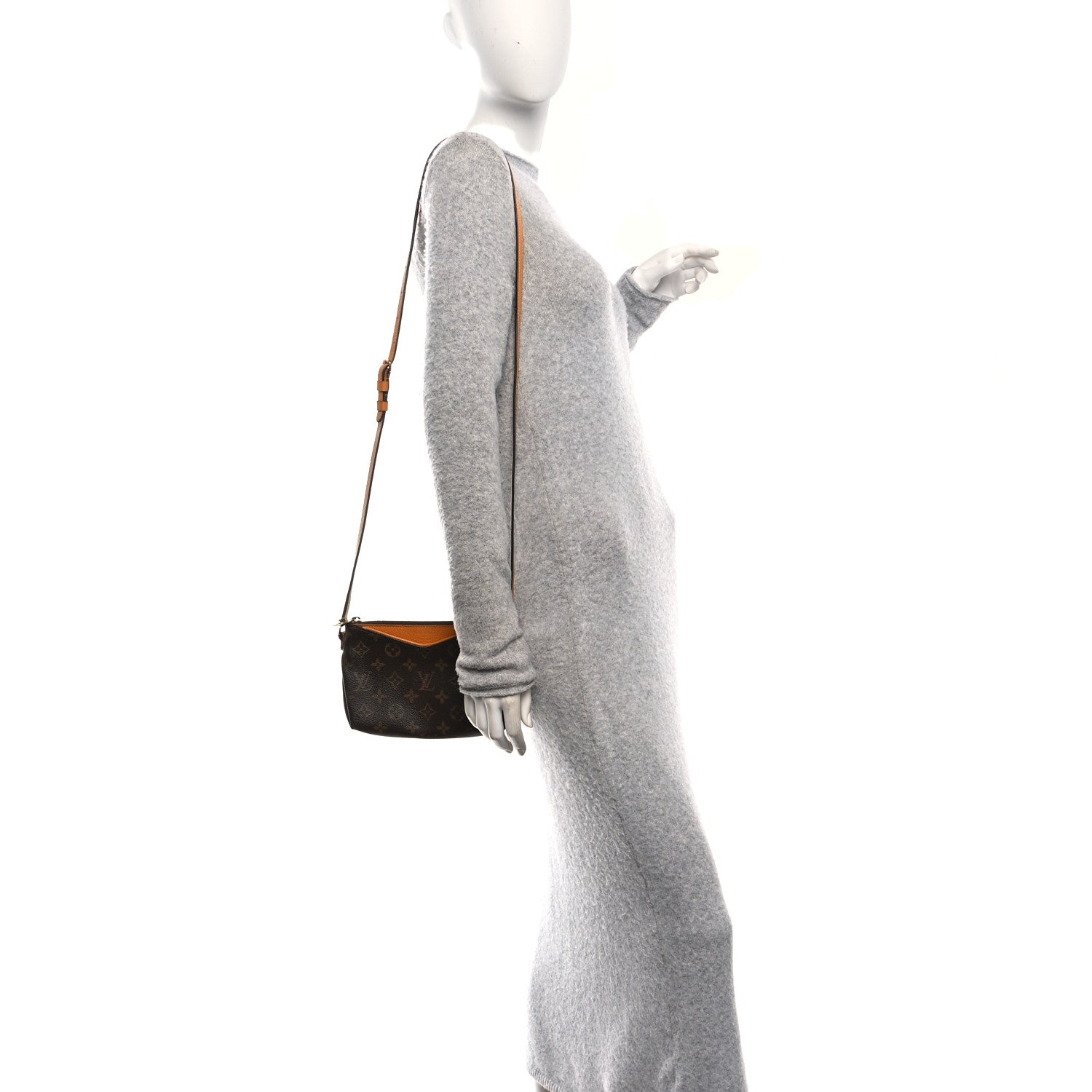 Louis Vuitton Monogram Pallas Uniformes Crossbody Safran
