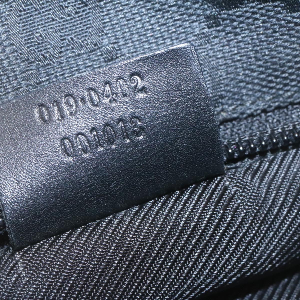 GUCCI GG Canvas Tote Bag Black  ac596