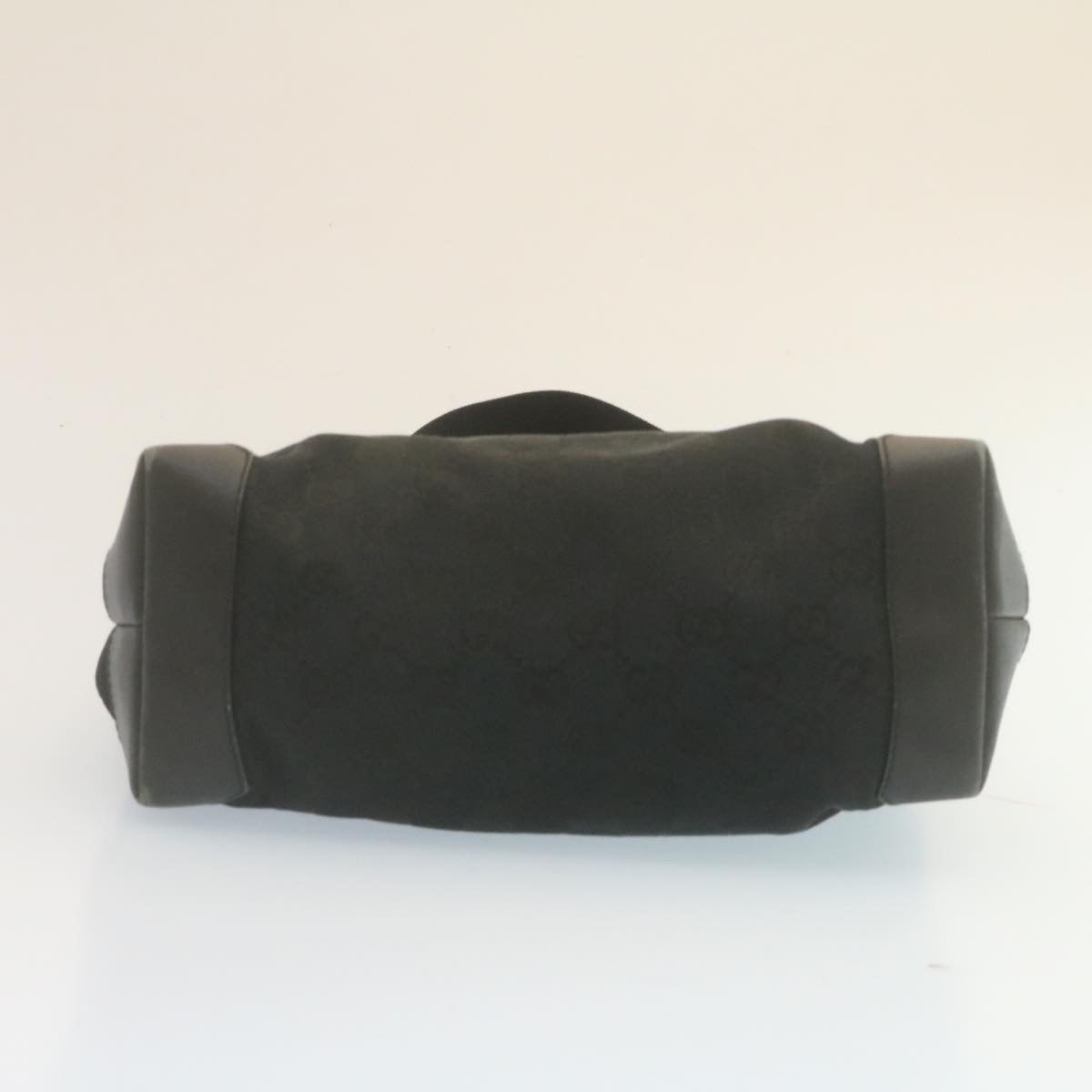 GUCCI GG Canvas Tote Bag Black  ac596