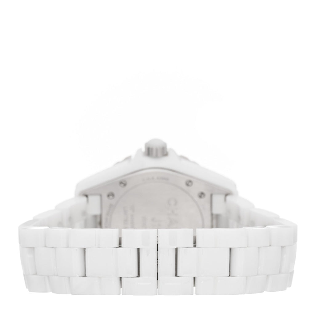 Chanel Stainless Steel Ceramic 38mm J12 Phantom Automatic Watch White