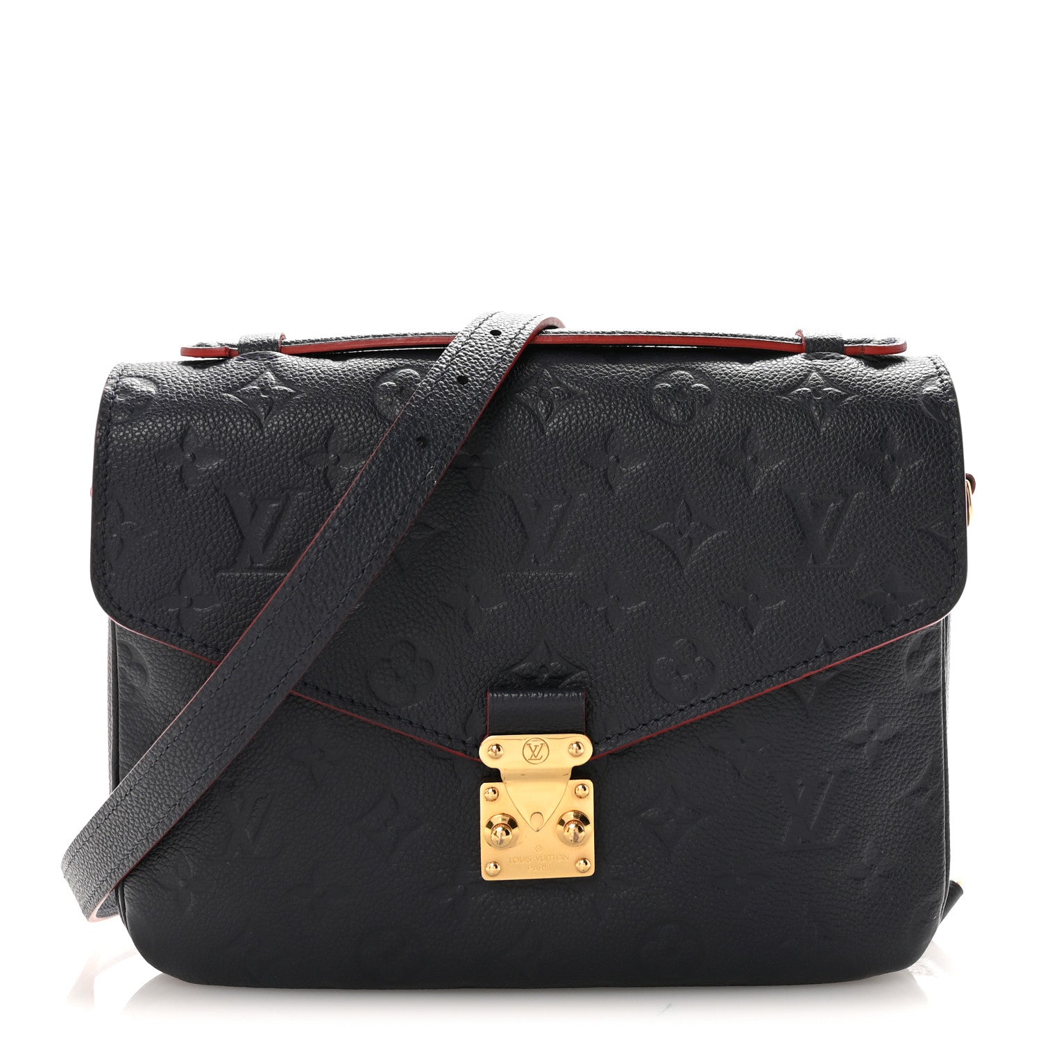 Louis Vuitton Empreinte Pochette Metis Marine Rouge