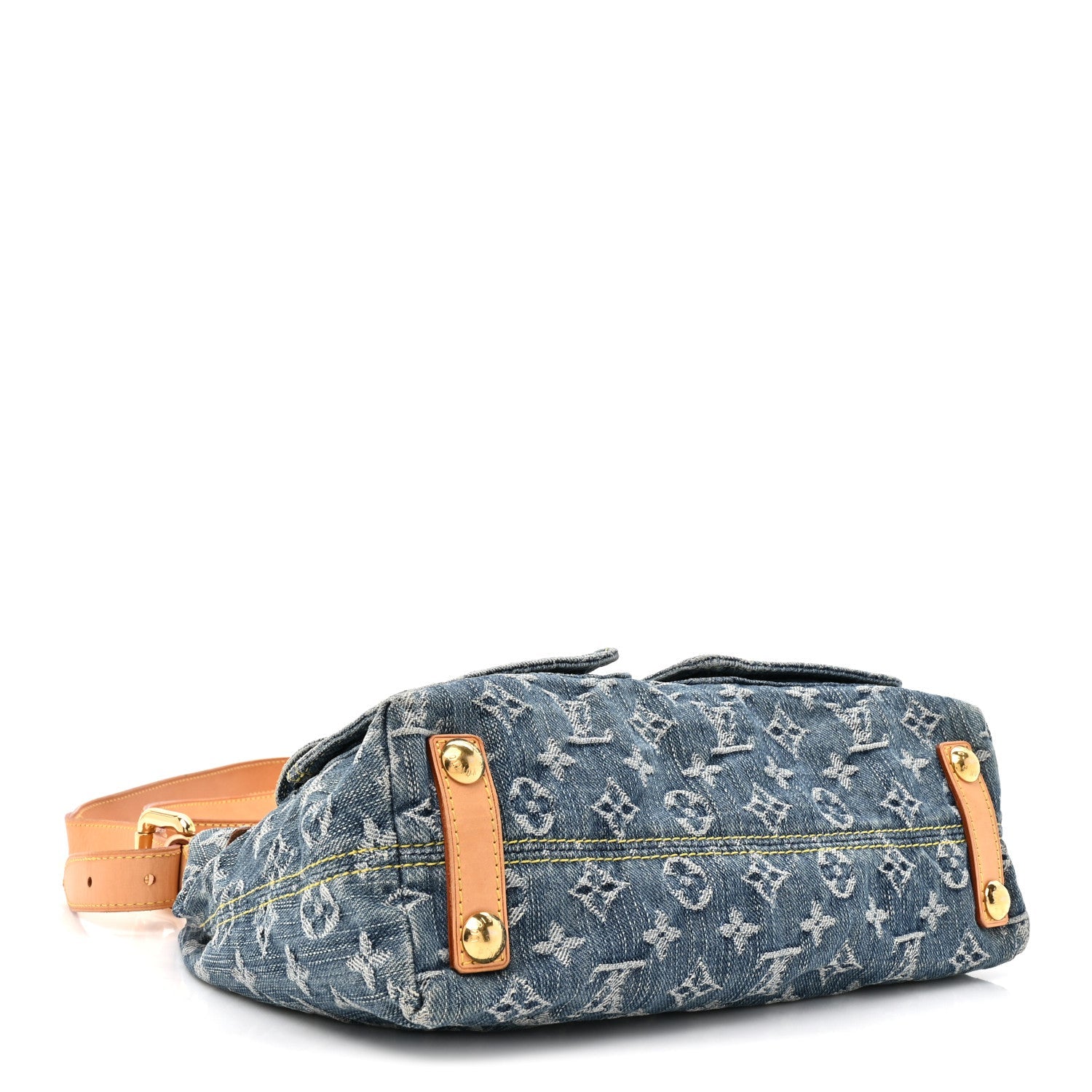 Louis Vuitton Monogram Denim Baggy PM Blue