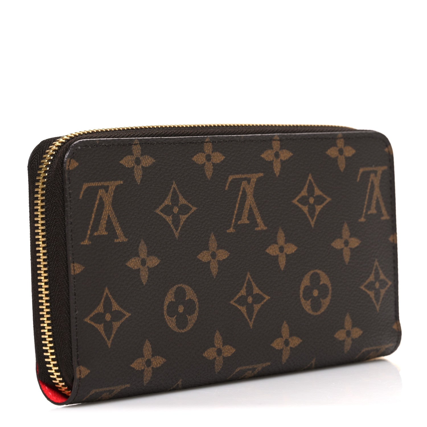 Louis Vuitton Monogram 2016 Christmas Animation Zippy Wallet Rouge