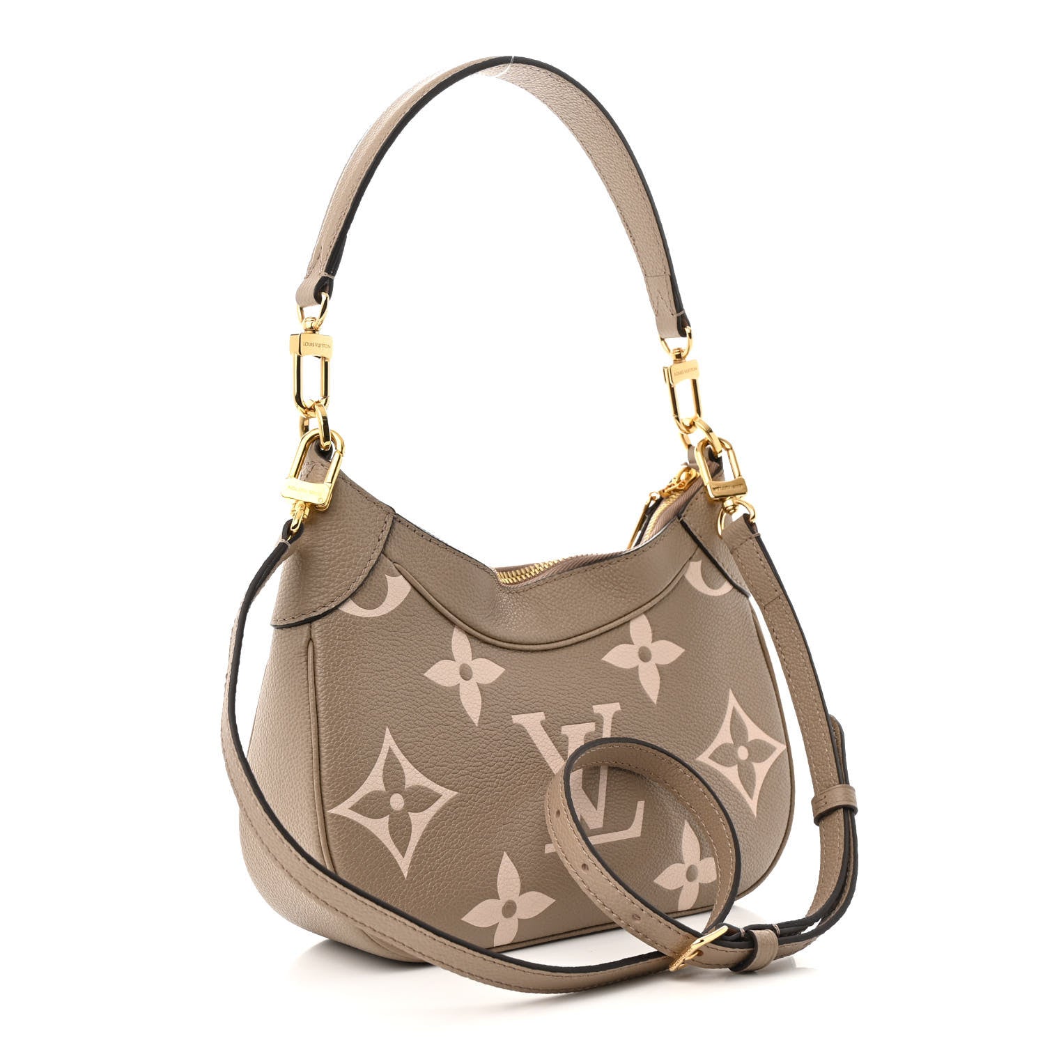 Louis Vuitton Empreinte Monogram Giant Bagatelle NM Tourterelle Creme