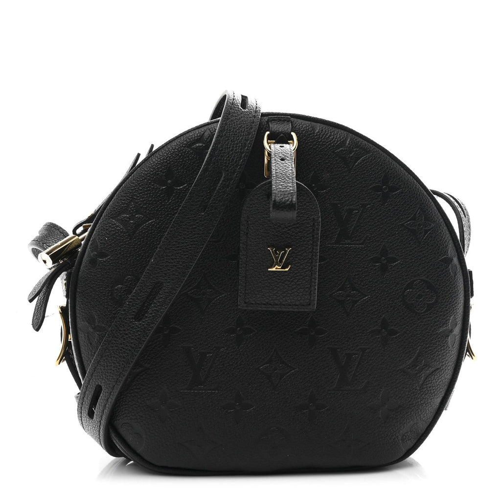 Louis Vuitton Empreinte Boite Chapeau Souple MM Black