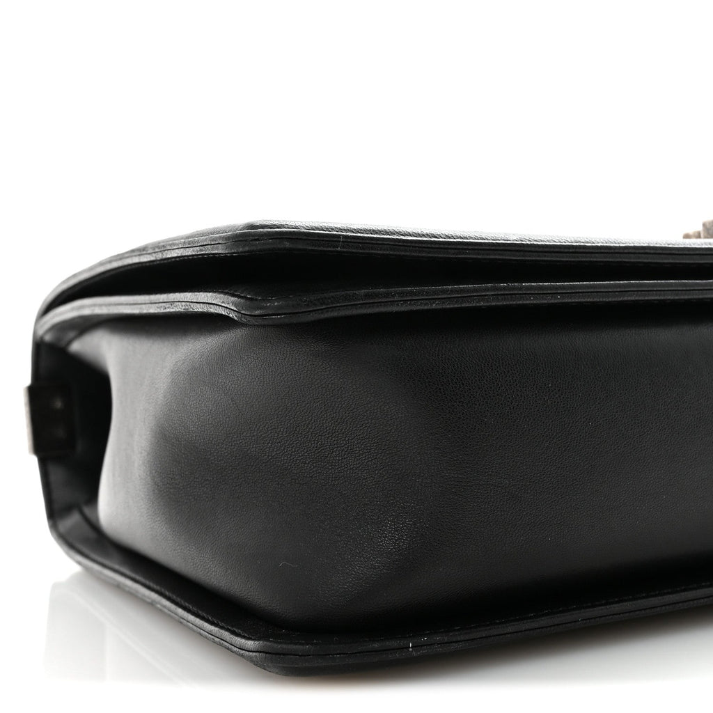 Chanel Lambskin Quilted Large Boy Flap Black