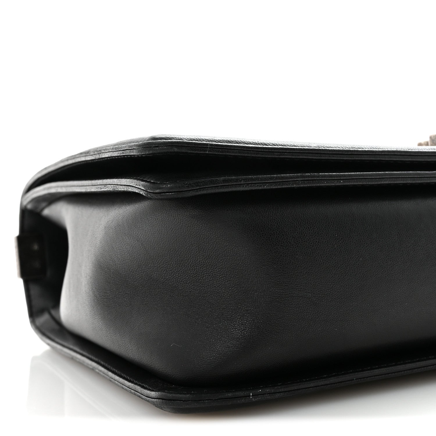 Chanel Lambskin Quilted Large Boy Flap Black