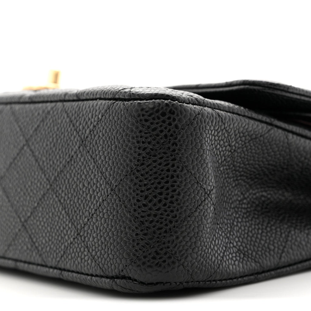 Chanel Caviar Quilted Medium Double Flap Black