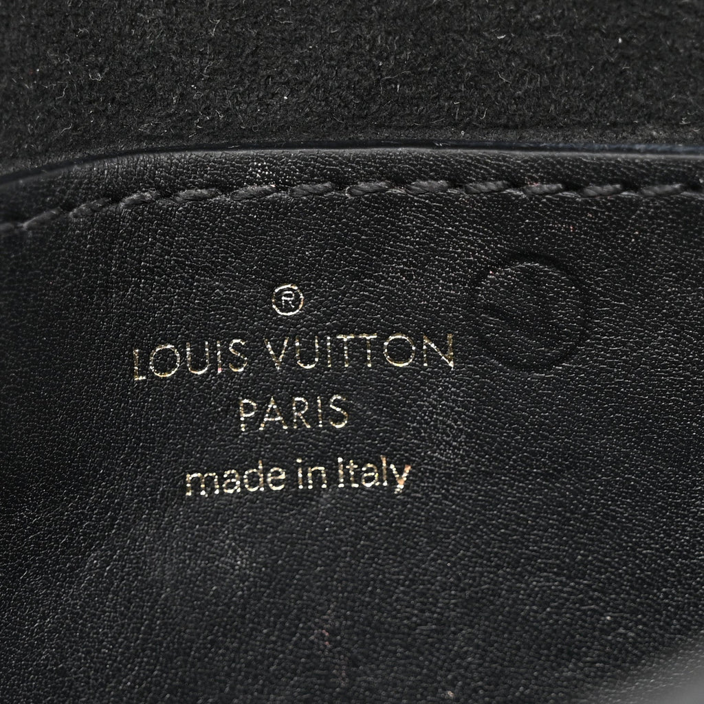 Louis Vuitton Calfskin New Wave Multi Pochette Black