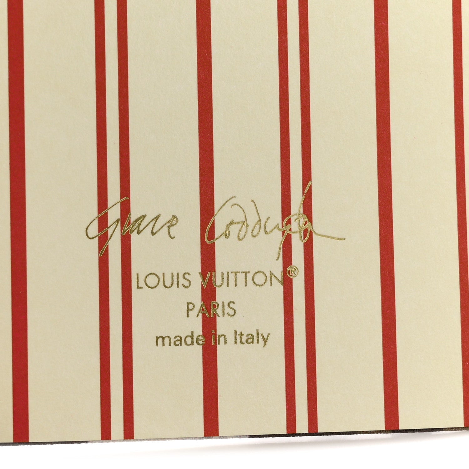 Louis Vuitton Monogram Grace Coddington Jane Notebook PM