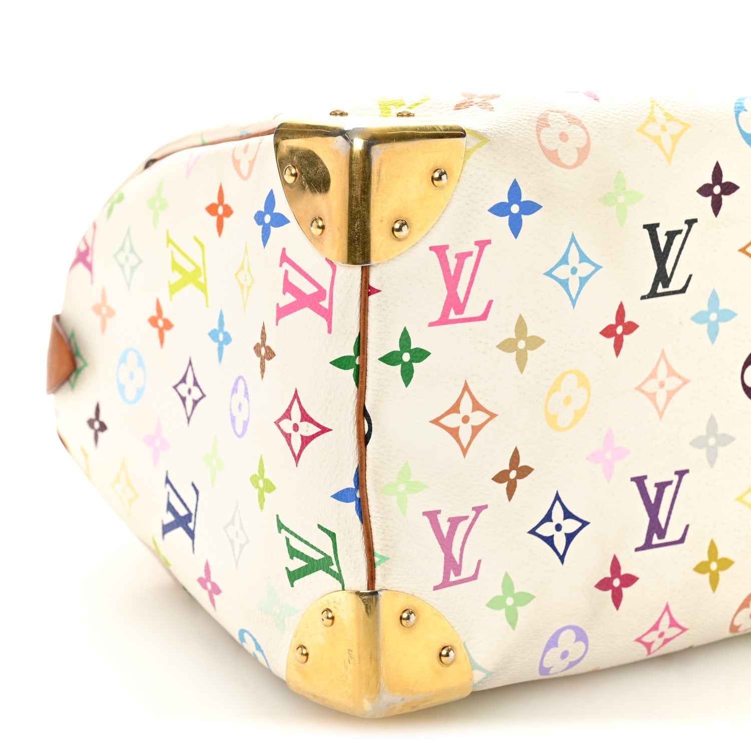 Louis Vuitton Monogram Multicolor Speedy 30 White