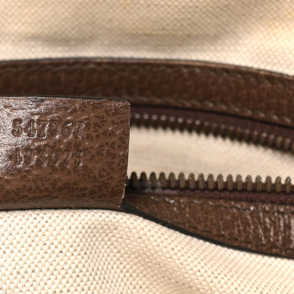 Gucci GG Supreme Monogram Medium Ophidia Day Backpack Brown