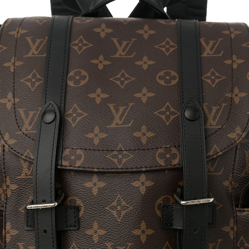 Louis Vuitton Monogram Macassar Christopher MM Backpack