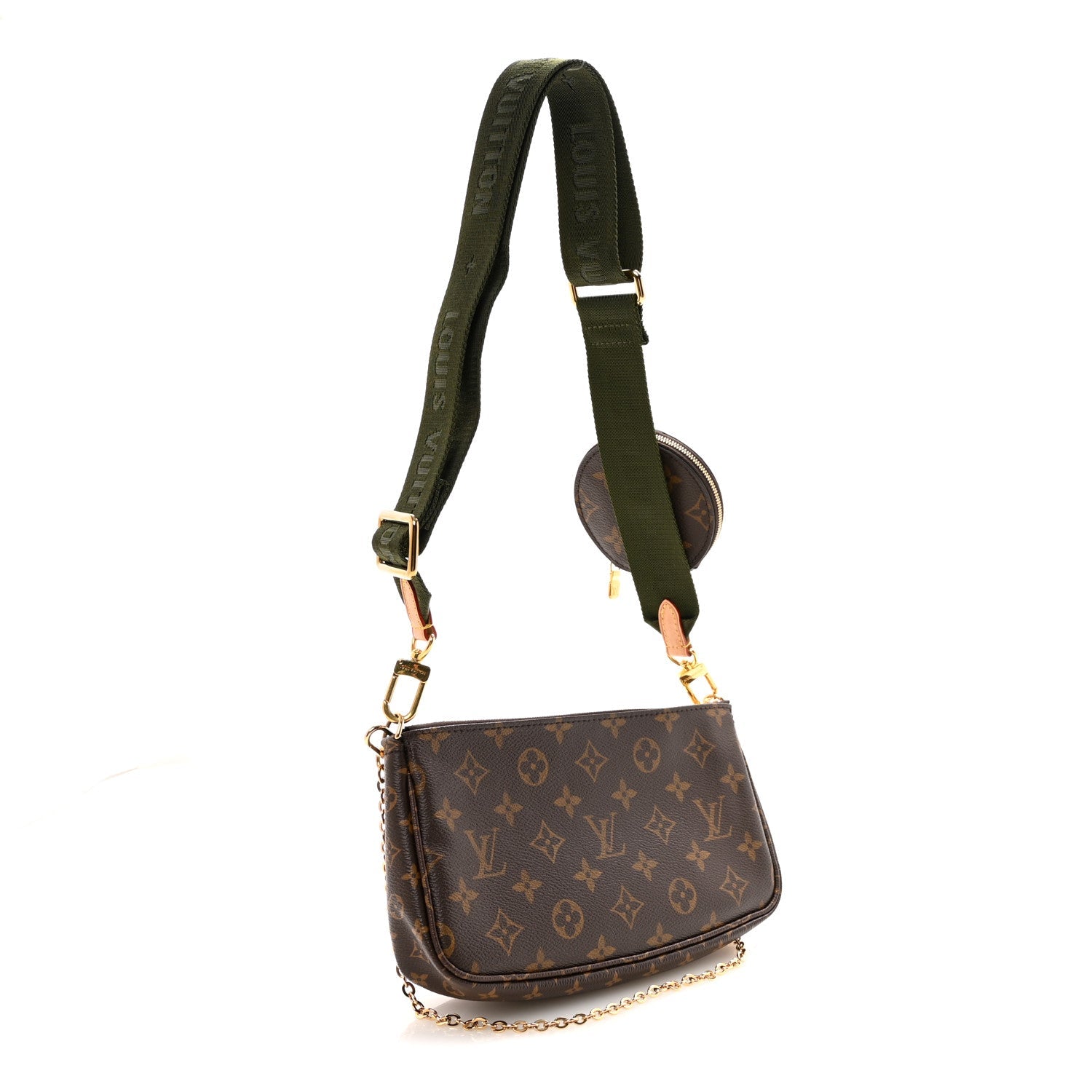 Louis Vuitton Monogram Multi Pochette Accessories Kaki