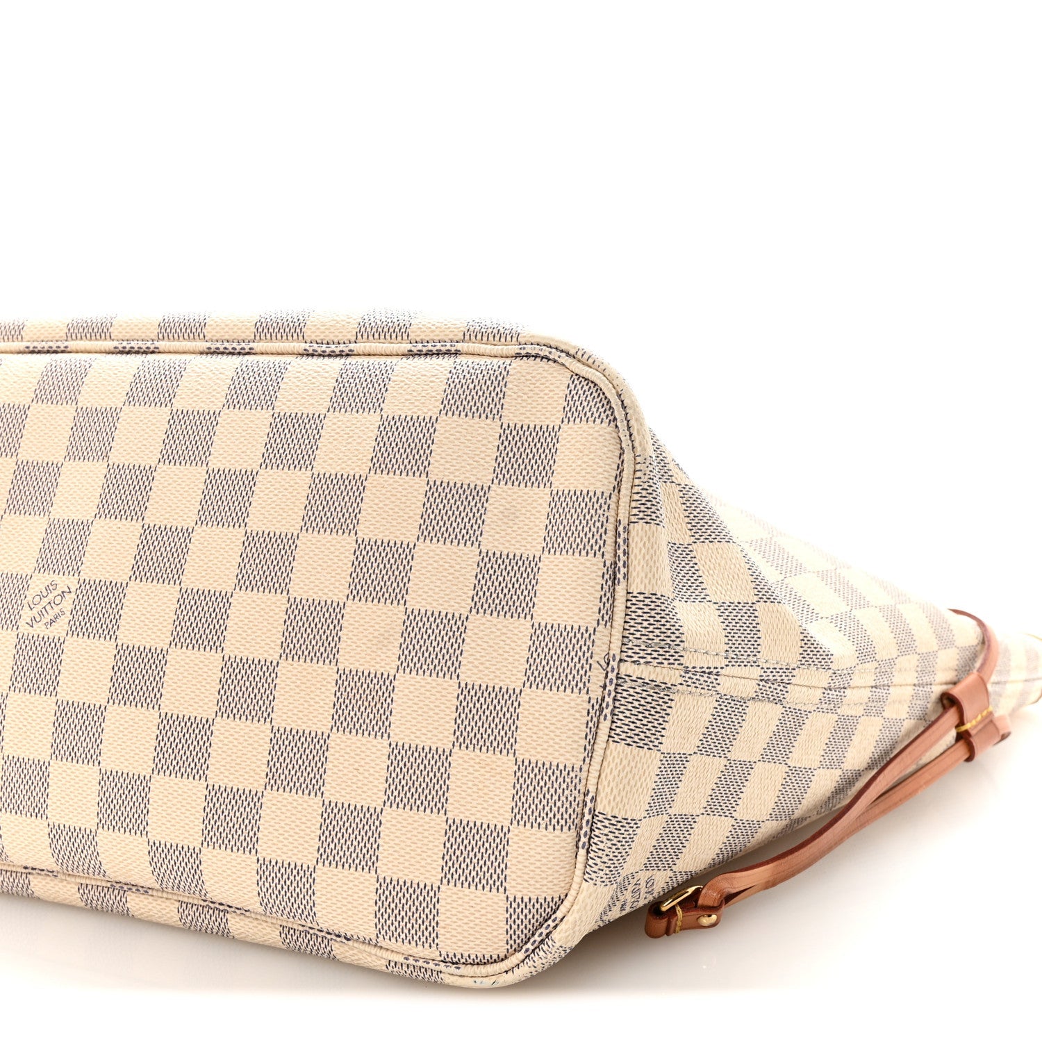 Louis Vuitton Damier Azur Neo Neverfull MM Rose Ballerine