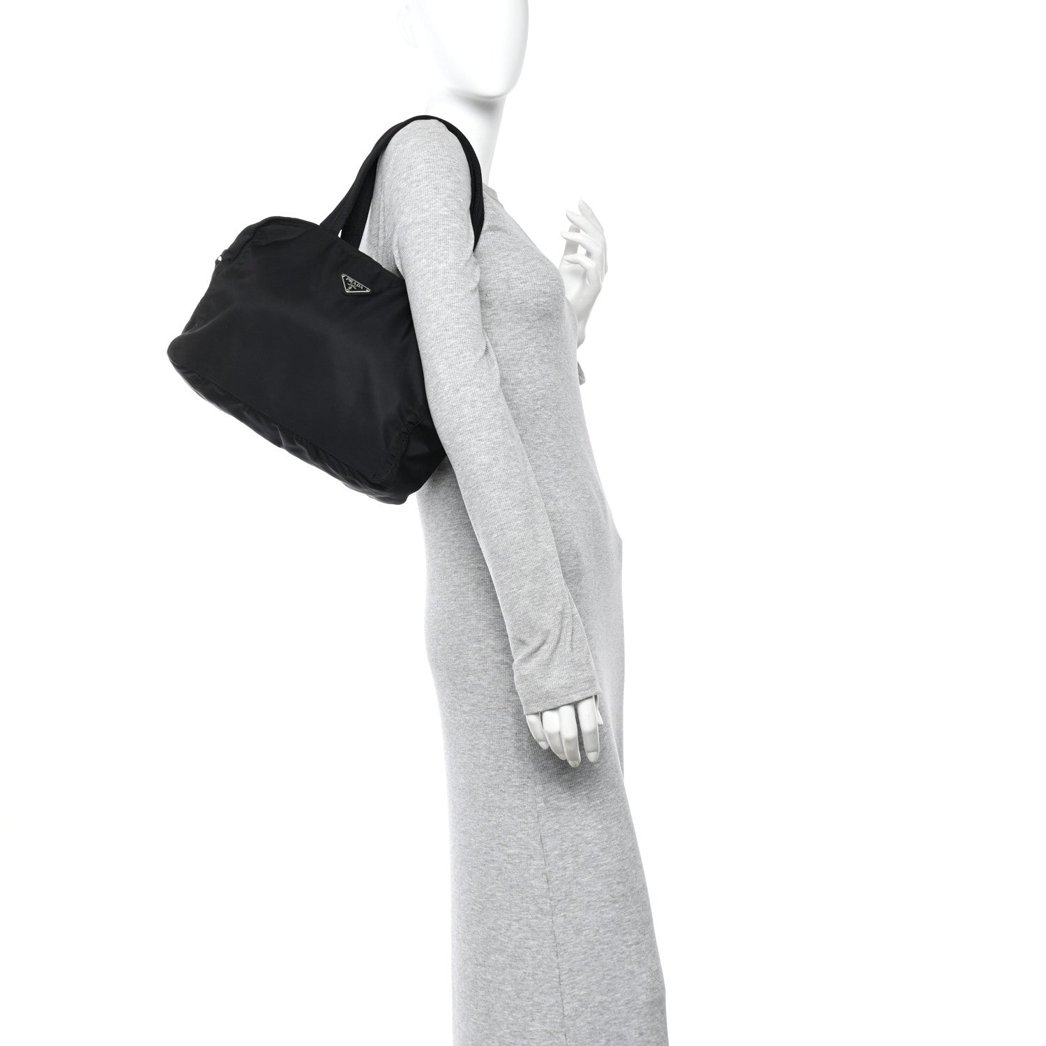 Prada Tessuto Nylon Tote Black