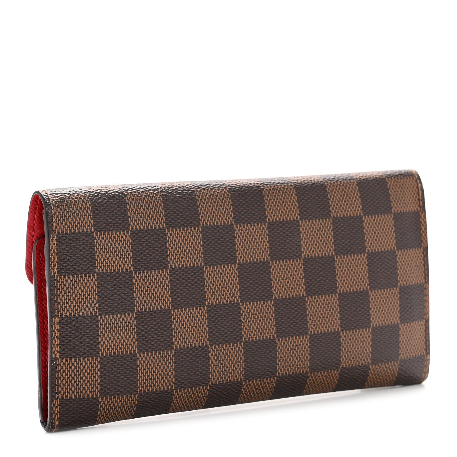 Louis Vuitton Damier Ebene Josephine Wallet Red