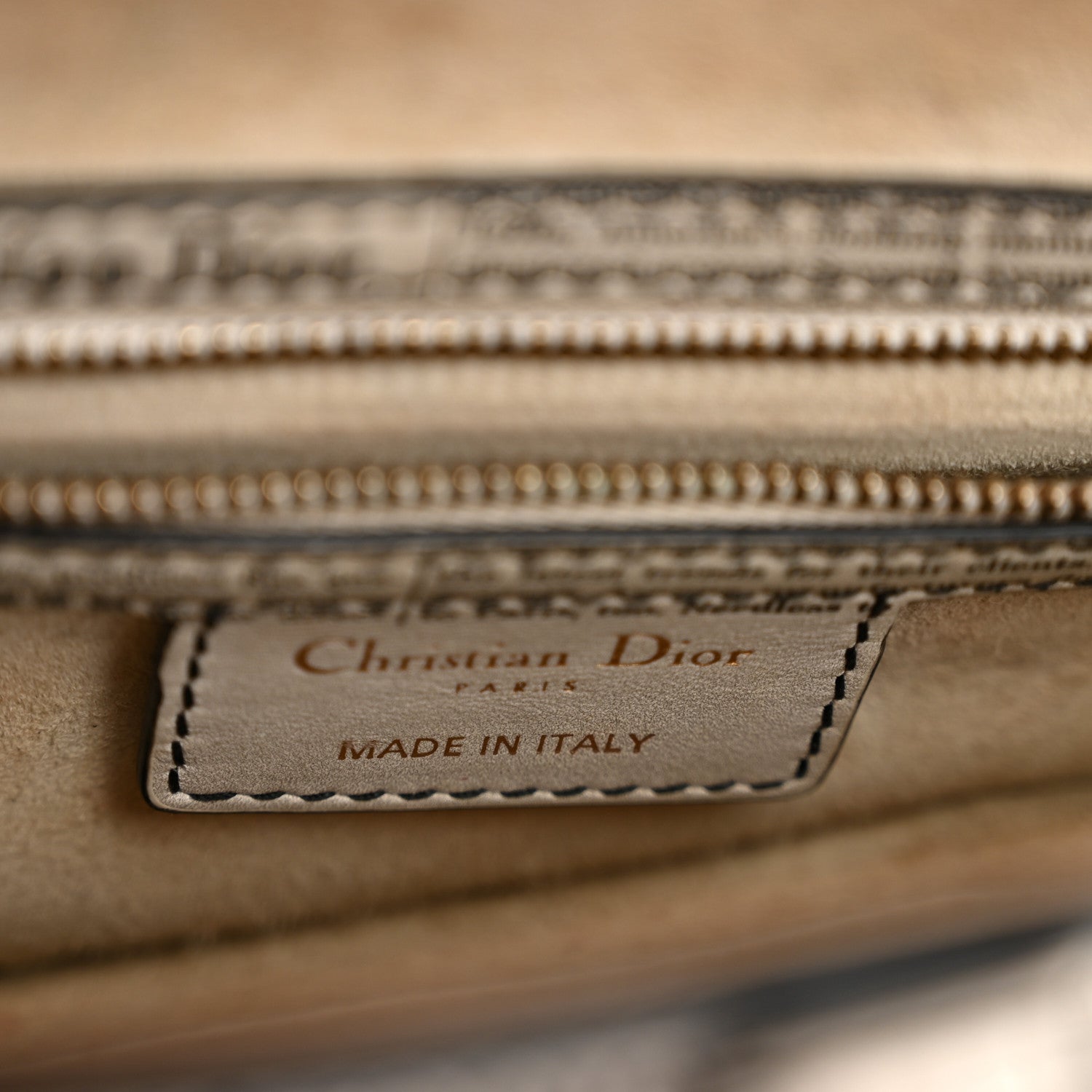 Christian Dior Calfskin Newspaper Printed Saddle Bag Black White