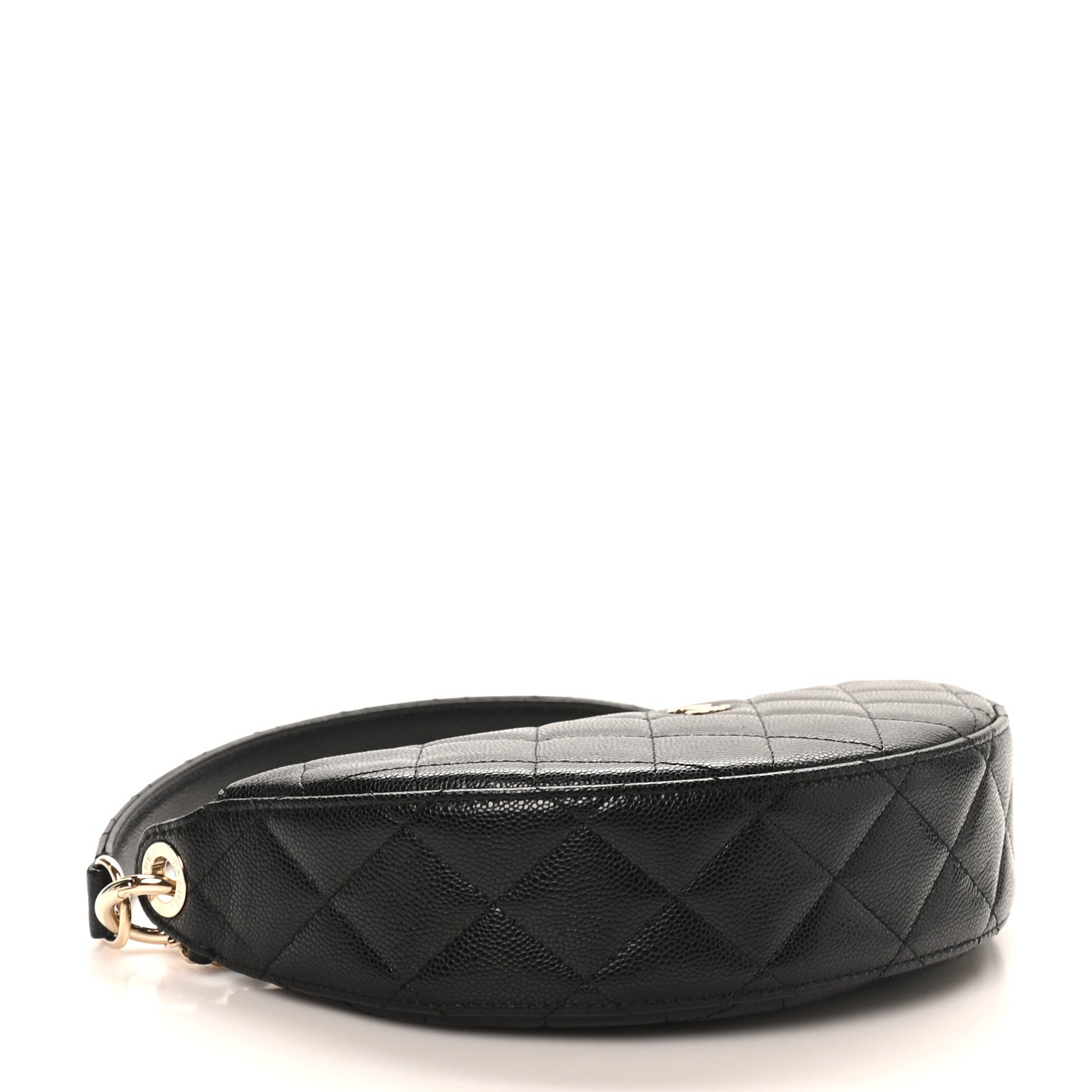 Chanel Caviar Quilted Clutch With Chain Black