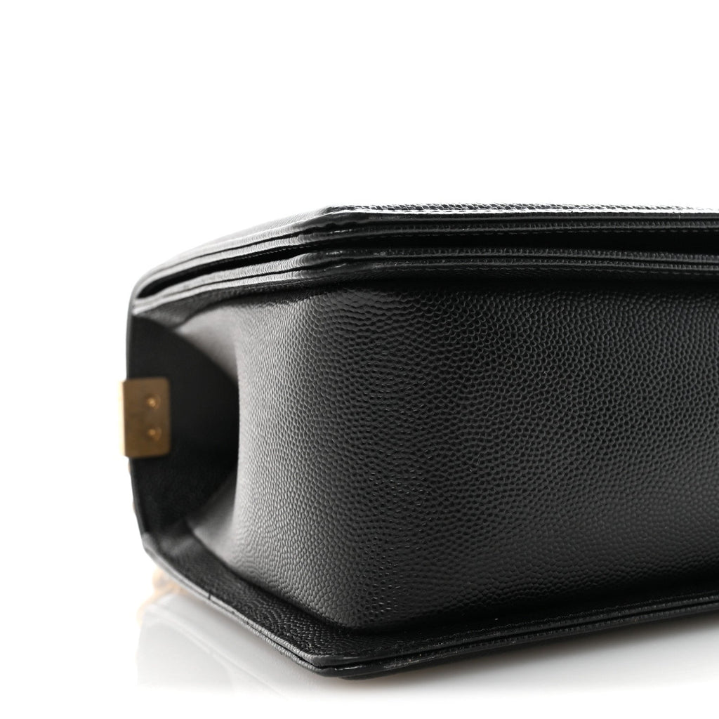 Chanel Caviar Quilted New Medium Boy Flap Black