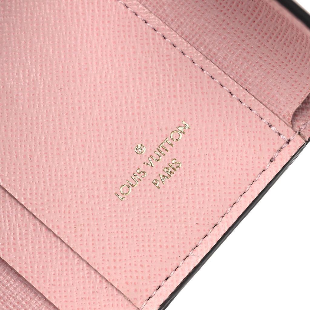 Louis Vuitton Monogram Zoe Wallet Rose Ballerine