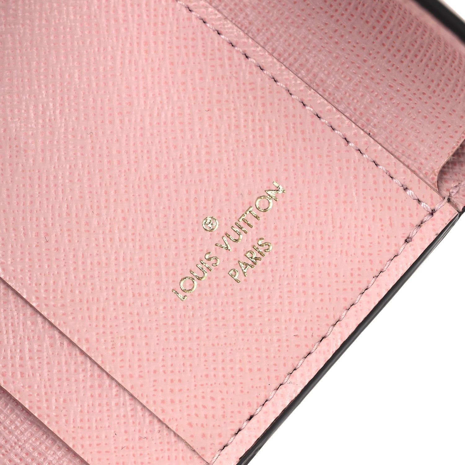 Louis Vuitton Monogram Zoe Wallet Rose Ballerine