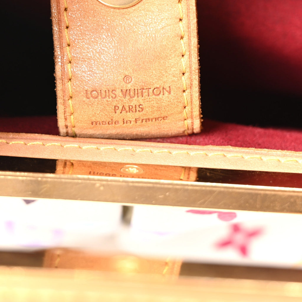 Louis Vuitton Monogram Multicolor Judy MM White